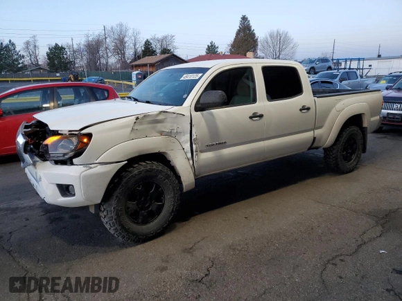 2012 Toyota Tacoma with VIN 3TMMU4FN0CM043190, listed as a Copart auction lot 49410125 with 126,449 mi miles and Salvage title. Bid and sale history available at DreamBid. Image 1.