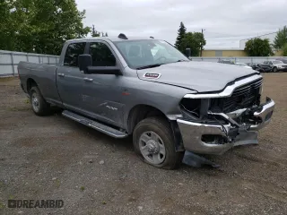 2021 Ram 2500 Big Horn with VIN 3C6UR5JL3MG628270, listed as a Copart auction lot 59798624 with 45,850 mi miles and Salvage Title. Bid and sale history available at carsss.com. Image 4.