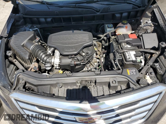 2018 Cadillac XT5 FWD with VIN 1GYKNARS5JZ155879, listed as a Copart auction lot 59568525 with 88,376 mi miles and Salvage title. Bid and sale history available at DreamBid. Image 12.