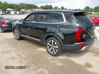 2021 Kia Telluride S with VIN 5XYP6DHC5MG139026, listed as a IAAI auction lot 42114521 with 136,107 mi miles and . Bid and sale history available at DreamBid. Image 3.