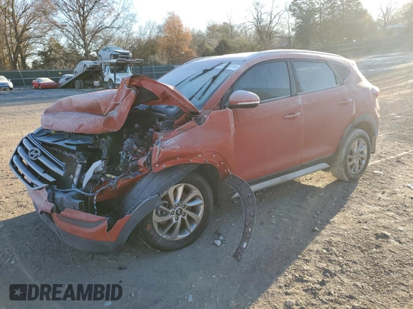 2017 Hyundai Tucson SE Plus with VIN KM8J33A49HU522995, listed as a Copart auction lot 84530714 with 0 mi miles and Salvage Title. Bid and sale history available at carsss.com. Image 1.