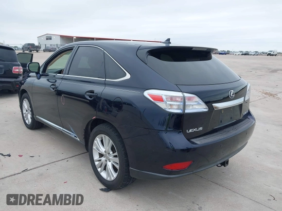2010 Lexus RX 450h с VIN JTJZB1BA3A2001465, выставлен на аукционе IAAI как лот 42183884 с пробегом 156 450 миль миль и . История ставок и продаж доступна на DreamBid. Изображение 3.