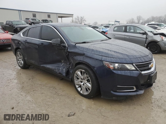 2017 Chevrolet Impala LS with VIN 1G11X5S33HU111286, listed as a Copart auction lot 42824645 with 171,388 mi miles and Salvage title. Bid and sale history available at DreamBid. Image 4.