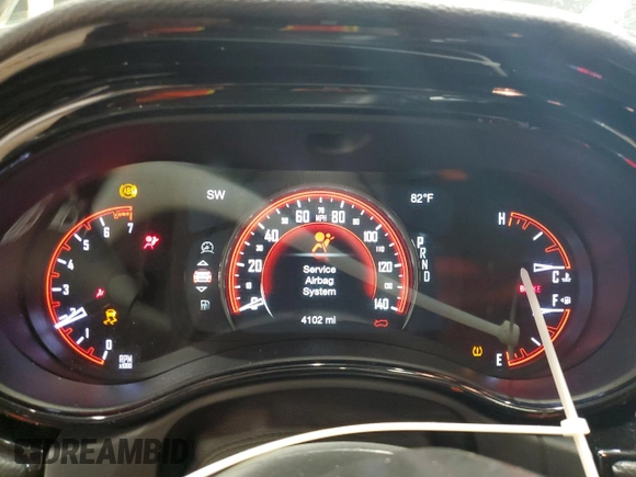 2025 Dodge Durango GT with VIN 1C4RDJDG1SC536787, listed as a Copart auction lot 62940135 with 4,102 mi miles and Salvage title. Bid and sale history available at DreamBid. Image 9.