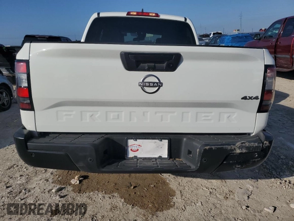 2024 Nissan Frontier SV with VIN 1N6ED1EK1RN671183, listed as a Copart auction lot 84103934 with 5,523 mi miles and Salvage title. Bid and sale history available at DreamBid. Image 6.