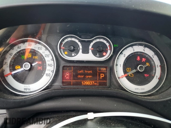2014 FIAT 500L Easy with VIN ZFBCFABH1EZ027525, listed as a Copart auction lot 85187854 with 128,837 mi miles and Salvage Title. Bid and sale history available at carsss.com. Image 9.