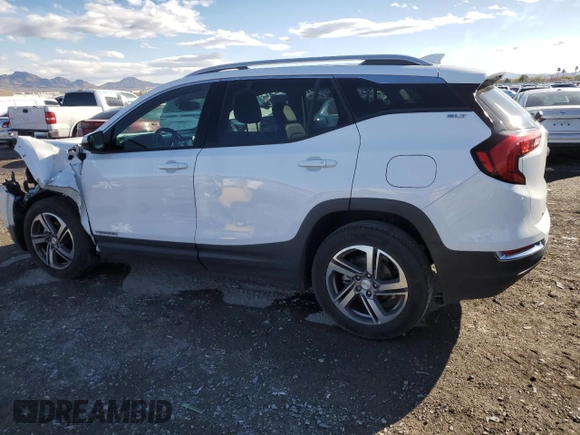 2020 GMC Terrain SLT with VIN 3GKALPEV0LL255154, listed as a Copart auction lot 48164615 with 71,118 mi miles and Salvage Title. Bid and sale history available at carsss.com. Image 2.