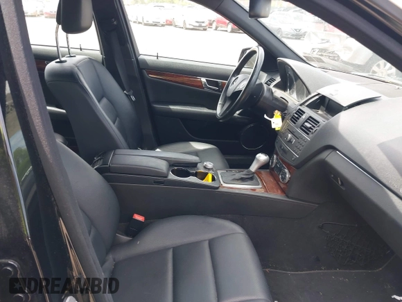 2011 Mercedes-Benz C 300 Sport with VIN WDDGF8BB6BR153397, listed as a IAAI auction lot 42289677 with 96,010 mi miles and . Bid and sale history available at DreamBid. Image 5.