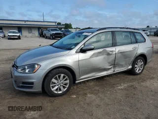 2017 Volkswagen Golf SportWagen S with VIN 3VWC17AU2HM504088, listed as a Copart auction lot 61307584 with 108,426 mi miles and Salvage Title. Bid and sale history available at carsss.com. Image 1.