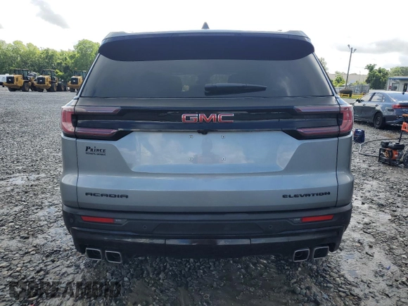 2025 GMC Acadia FWD Elevation z VIN 1GKENKRS7SJ164712, wystawiony jako Copart lot #56636735 z przebiegiem 3 814 mil mil oraz Szkoda całkowita • Salvage title. Historia ofert i sprzedaży dostępna na DreamBid. Obrazek 6.