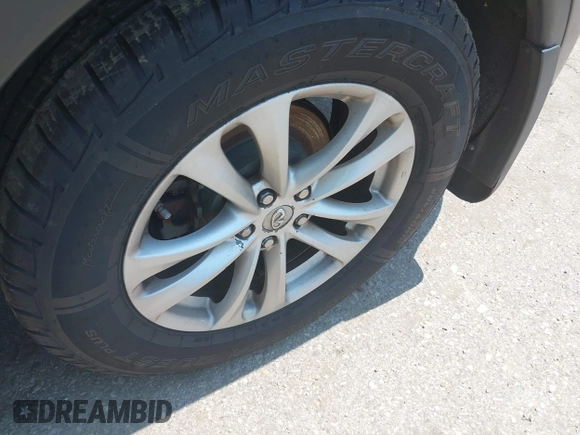 2009 Infiniti FX with VIN JNRAS18W89M154927, listed as a IAAI auction lot 42661420 with 205,611 mi miles and . Bid and sale history available at DreamBid. Image 12.