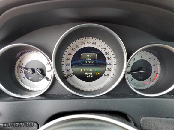 2014 Mercedes-Benz C-Class C 300 Sport with VIN WDDGF8AB3ER316352, listed as a Copart auction lot 51457285 with 114,060 mi miles and Salvage Title. Bid and sale history available at carsss.com. Image 9.