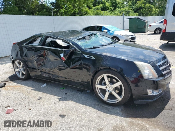 2011 Cadillac CTS Performance with VIN 1G6DK1ED3B0146122, listed as a Copart auction lot 63493035 with 141,225 mi miles and Salvage title. Bid and sale history available at DreamBid. Image 4.