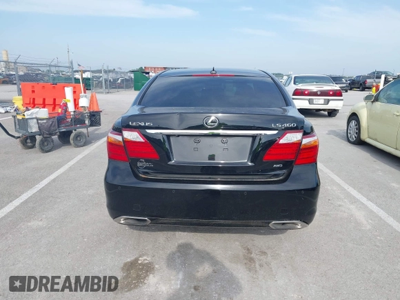 2011 Lexus LS 460 with VIN JTHCL5EF9B5009539, listed as a IAAI auction lot 42279135 with 160,081 mi miles and . Bid and sale history available at DreamBid. Image 16.