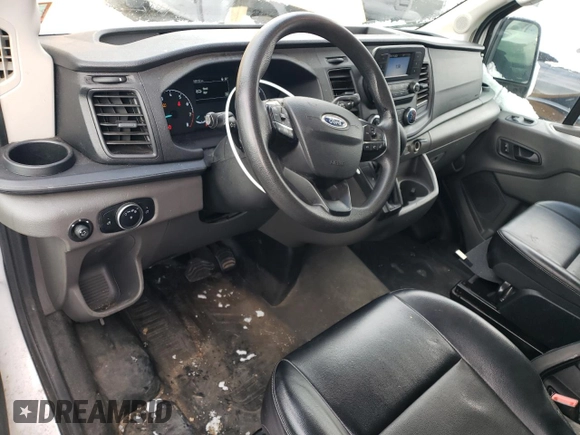 2020 Ford Transit Cargo with VIN 1FTBR1C86LKB53416, listed as a Copart auction lot 81788244 with 106,132 mi miles and Salvage Title. Bid and sale history available at DreamBid. Image 8.
