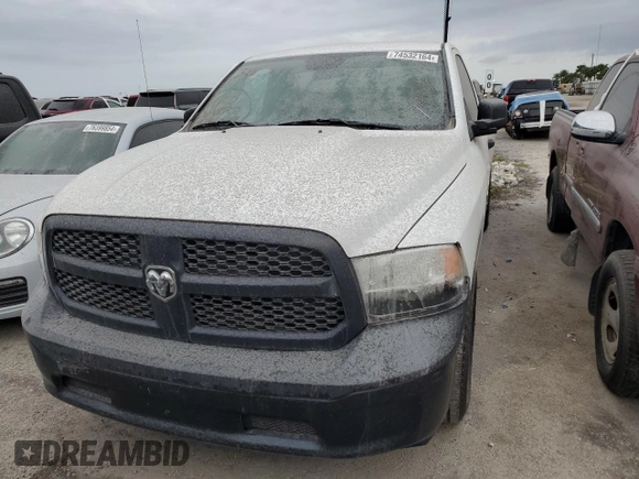 2017 Ram 1500 Tradesman with VIN 3C6JR6DG1HG773921, listed as a Copart auction lot 74532164 with Not provided miles and Salvage title. Bid and sale history available at DreamBid. Image 5.
