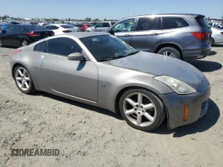 2008 Nissan 350Z Enthusiast with VIN JN1BZ34D98M700460, listed as a Copart auction lot 56045765 with 117,782 mi miles and Salvage title. Bid and sale history available at DreamBid. Image 4.