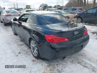 2013 Infiniti G37 Convertible with VIN JN1CV6FE1DM771928, listed as a IAAI auction lot 41359092 with 94,720 mi miles. Bid and sale history available at carsss.com. Image 3.