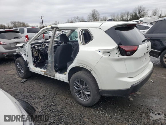 2024 Nissan Rogue S with VIN 5N1BT3AB3RC742658, listed as a Copart auction lot 45231345 with Not Provided miles and Salvage Title. Bid and sale history available at DreamBid. Image 2.