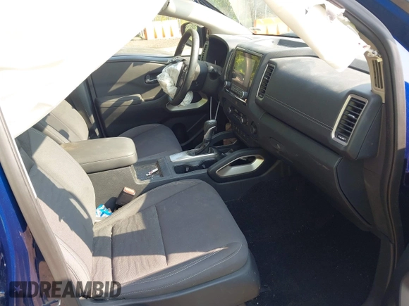 2022 Nissan Frontier SV z VIN 1N6ED1EJ2NN602942, wystawiony jako IAAI lot #42471186 z przebiegiem 41 858 mil mil oraz . Historia ofert i sprzedaży dostępna na DreamBid. Obrazek 5.