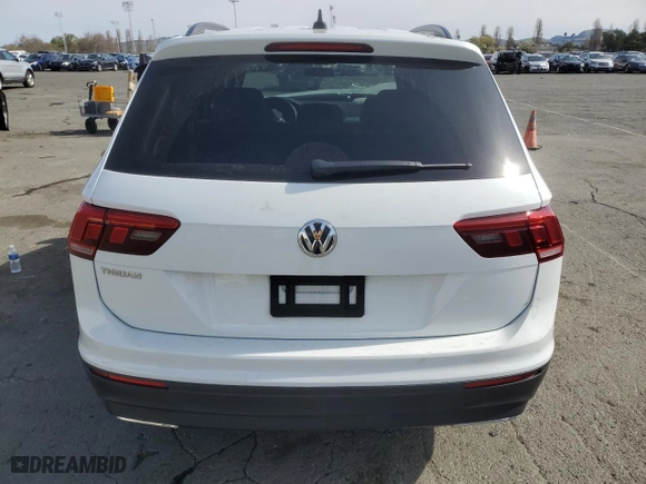 2020 Volkswagen Tiguan S with VIN 3VV1B7AX0LM010890, listed as a Copart auction lot 49478805 with 53,435 mi miles and Salvage Title. Bid and sale history available at carsss.com. Image 6.