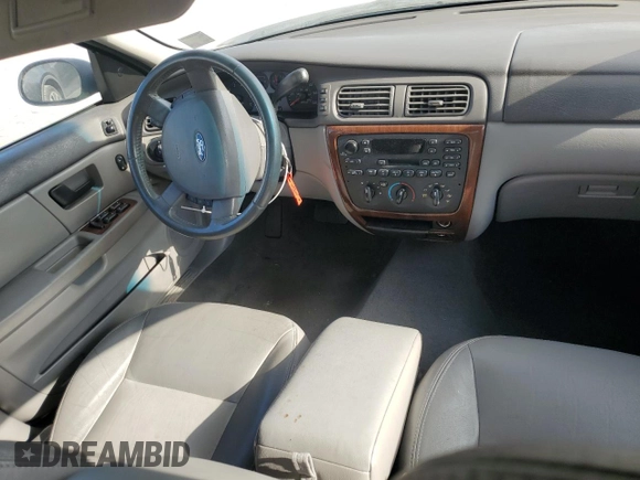 2006 Ford Taurus SEL with VIN 1FAFP56U96A164658, listed as a Copart auction lot 43948635 with Not provided miles and Salvage title. Bid and sale history available at DreamBid. Image 8.