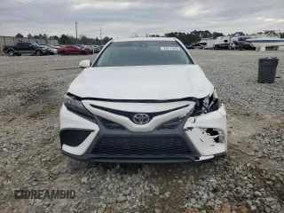 2021 Toyota Camry SE Nightshade with VIN 4T1G11AK8MU517316, listed as a Copart auction lot 45711545 with 107,330 mi miles and Salvage Title. Bid and sale history available at carsss.com. Image 5.