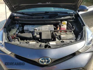 2017 Toyota Prius Two with VIN JTDZN3EU8HJ062810, listed as a Copart auction lot 55595595 with 126,691 mi miles and Salvage Title. Bid and sale history available at DreamBid. Image 12.