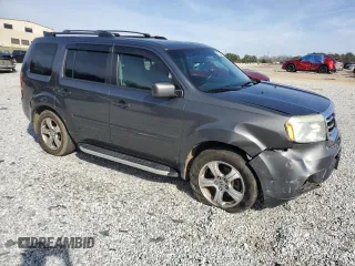 2012 Honda Pilot EX-L with VIN 5FNYF4H57CB003363, listed as a Copart auction lot 46026415 with 139,358 mi miles and Salvage Title. Bid and sale history available at DreamBid. Image 4.