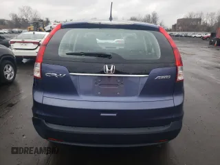 2013 Honda CR-V LX with VIN 2HKRM4H36DH609118, listed as a Copart auction lot 52810605 with 92,179 mi miles and Salvage Title. Bid and sale history available at DreamBid. Image 6.