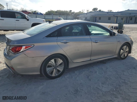 2013 Hyundai Sonata Hybrid with VIN KMHEC4A4XDA067030, listed as a Copart auction lot 42715545 with 164,008 mi miles and Non Repairable. Bid and sale history available at carsss.com. Image 3.