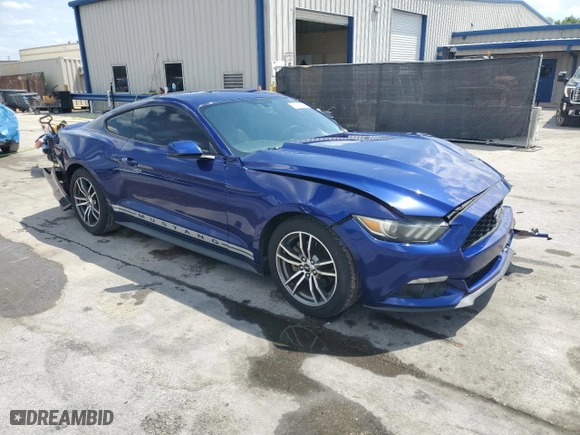 2016 Ford Mustang EcoBoost with VIN 1FA6P8TH3G5284751, listed as a Copart auction lot 51084245 with 124,618 mi miles and Salvage Title. Bid and sale history available at carsss.com. Image 4.