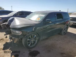 2014 Dodge Durango R/T z VIN 1C4SDJCT4EC318329, wystawiony jako Copart lot #55037725 z przebiegiem 224 058 mil mil oraz Szkoda całkowita • Salvage title. Historia ofert i sprzedaży dostępna na DreamBid. Obrazek 1.