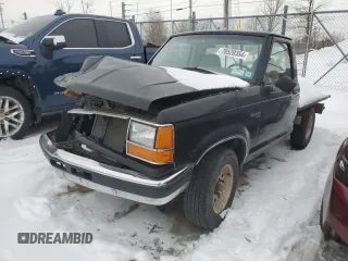 1991 Ford Ranger with VIN 1FTCR10U0MUD36094, listed as a Copart auction lot 78520354 with 197,204 mi miles and Salvage Title. Bid and sale history available at carsss.com. Image 1.