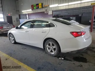 2020 Chevrolet Malibu LS with VIN 1G1ZC5ST5LF134984, listed as a Copart auction lot 46161625 with 81,079 mi miles and Salvage Title. Bid and sale history available at carsss.com. Image 2.