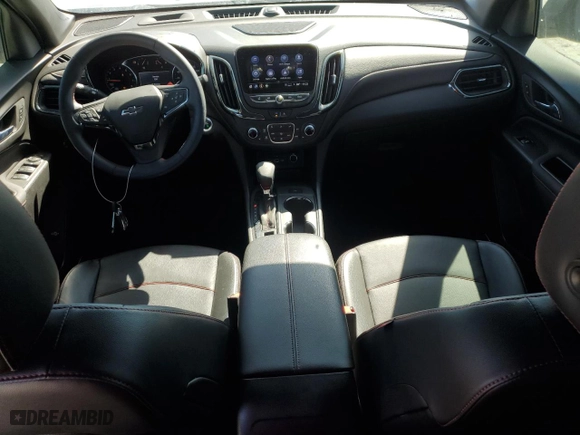 2024 Chevrolet Equinox RS with VIN 3GNAXMEG0RL147908, listed as a Copart auction lot 48980275 with 15,266 mi miles and Salvage Title. Bid and sale history available at carsss.com. Image 8.