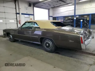 1976 Cadillac Eldorado z VIN 6L67S6Q235270, wystawiony jako Copart lot #80518554 z przebiegiem 4 944 mil mil oraz Szkoda całkowita • Salvage title. Historia ofert i sprzedaży dostępna na DreamBid. Obrazek 2.