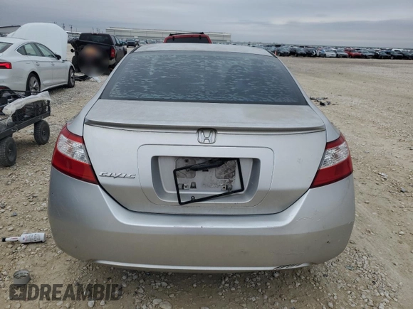 2006 Honda Civic Cpe EX with VIN 2HGFG12876H573563, listed as a Copart auction lot 52778995 with 200,383 mi miles and Clean Title. Bid and sale history available at carsss.com. Image 6.