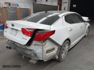 2015 Kia Optima EX with VIN 5XXGN4A76FG501629, listed as a IAAI auction lot 41622464 with 82,455 mi miles. Bid and sale history available at carsss.com. Image 4.