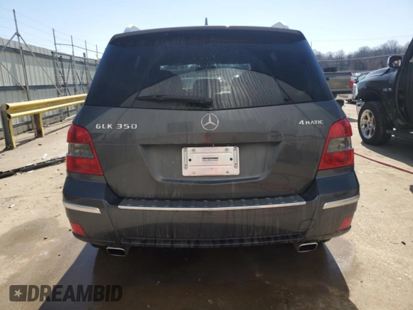 2010 Mercedes-Benz GLK 350 with VIN WDCGG8HB0AF374292, listed as a Copart auction lot 48708405 with 128,602 mi miles and Salvage Title. Bid and sale history available at carsss.com. Image 6.