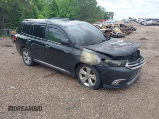2012 Toyota Highlander Limited с VIN 5TDDK3EH0CS144483, выставлен на аукционе IAAI как лот 42183538 с пробегом Не указан миль и . История ставок и продаж доступна на DreamBid. Изображение 1.