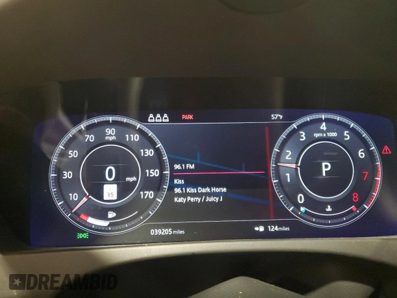 2019 Jaguar F-Pace 30t R-Sport with VIN SADCL2GX8KA605890, listed as a Copart auction lot 51619804 with 39,205 mi miles and Salvage title. Bid and sale history available at DreamBid. Image 9.