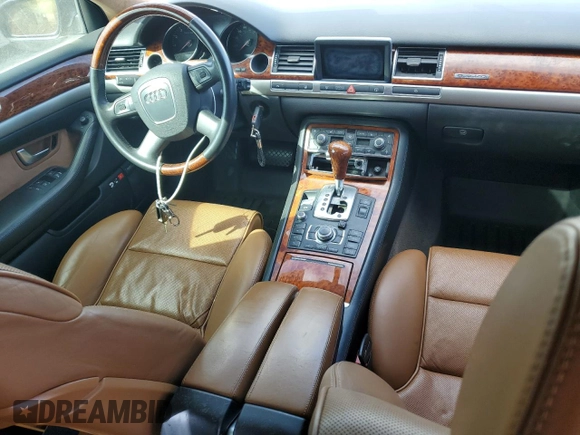 2006 Audi A8 4.2L z VIN WAUML44E96N025915, wystawiony jako Copart lot #44842395 z przebiegiem Nie podano mil oraz Nie do naprawy • Non repairable. Historia ofert i sprzedaży dostępna na DreamBid. Obrazek 8.