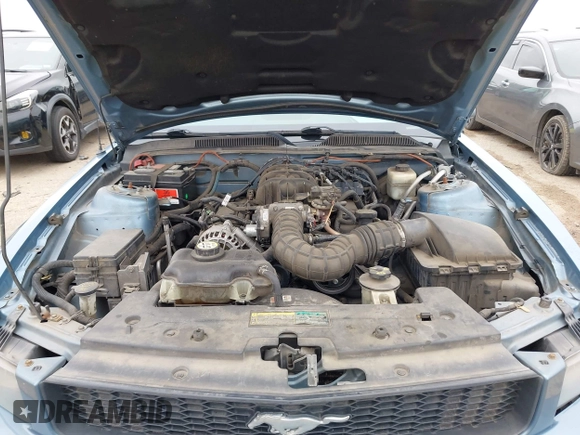 2007 Ford Mustang Deluxe with VIN 1ZVFT84N375262594, listed as a IAAI auction lot 42405440 with 135,981 mi miles and . Bid and sale history available at DreamBid. Image 10.
