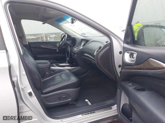 2015 Infiniti QX60 with VIN 5N1AL0MN9FC514661, listed as a IAAI auction lot 41392187 with 192,915 mi miles. Bid and sale history available at carsss.com. Image 5.