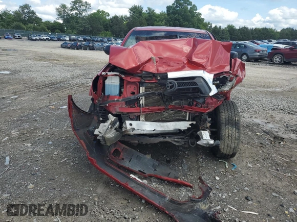 2015 Toyota Tacoma with VIN 3TMLU4EN9FM165421, listed as a Copart auction lot 58547985 with 136,372 mi miles and Salvage title. Bid and sale history available at DreamBid. Image 5.