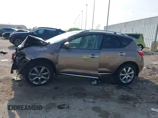 2014 Nissan Murano S with VIN JN8AZ1MW8EW504917, listed as a IAAI auction lot 41771163 with Not Provided miles. Bid and sale history available at carsss.com. Image 14.