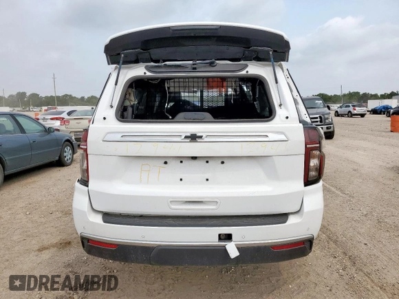 2023 Chevrolet Tahoe with VIN 1GBSCLED3PR299474, listed as a Copart auction lot 57482985 with Not provided miles and Clean title. Bid and sale history available at DreamBid. Image 6.