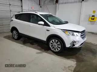 2017 Ford Escape Titanium with VIN 1FMCU0J96HUB31397, listed as a Copart auction lot 50970835 with 127,598 mi miles and Salvage Title. Bid and sale history available at carsss.com. Image 4.