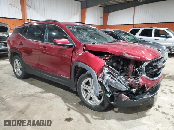 2019 GMC Terrain SLE with VIN 3GKALTEX5KL201874, listed as a Copart auction lot 45279715 with 112,892 mi miles and Salvage Title. Bid and sale history available at carsss.com. Image 4.